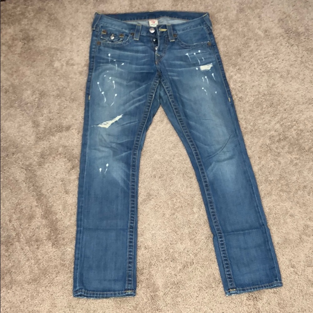 True Religion Boyfriend Jeans